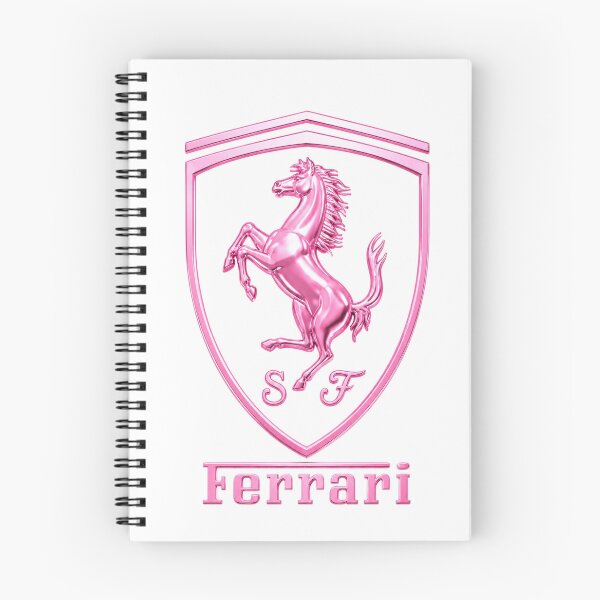 Item preview, Pink Ferrari Logo large print designed and sold by beckyk95.