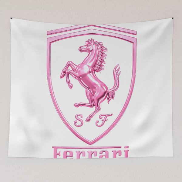 Item preview, Pink Ferrari Logo large print  designed and sold by beckyk95.