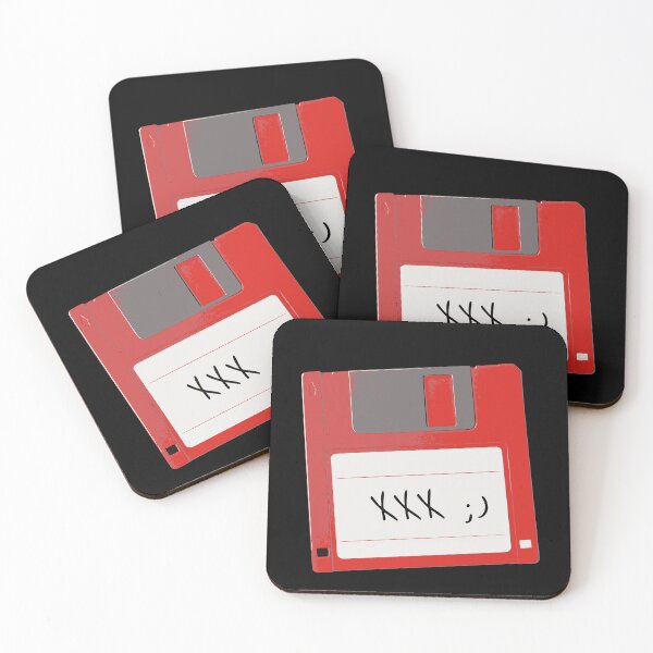 Item preview, XXX ;) Floppy disk – Retro computer nostalgia with humor designed and sold by FeverVoid.