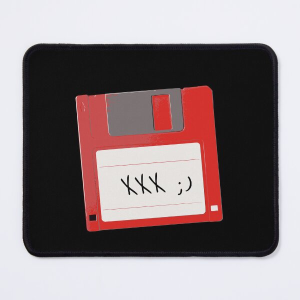 Item preview, XXX ;) Floppy disk – Retro computer nostalgia with humor designed and sold by FeverVoid.