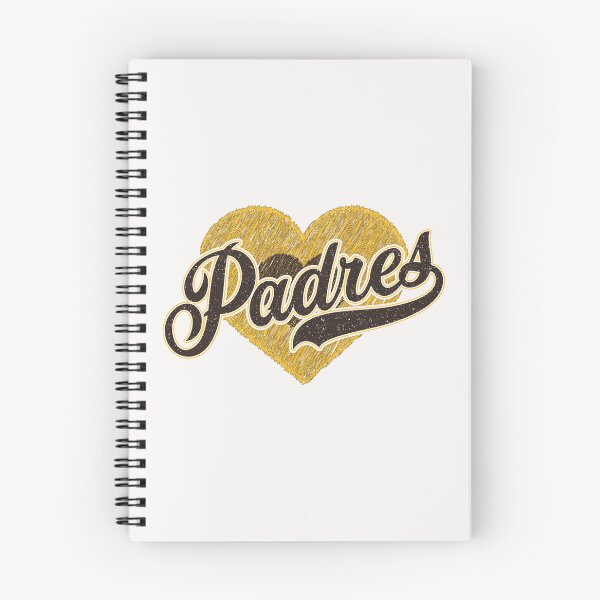 Item preview, Vintage Padres Retro Heart Distressed Sports Fans Team Spirit designed and sold by RockTheFeal.