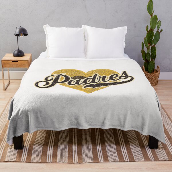 Item preview, Vintage Padres Retro Heart Distressed Sports Fans Team Spirit designed and sold by RockTheFeal.