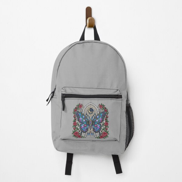 Item preview, Gothic Butterfly for Dark Floral Lovers designed and sold by POD DYNASTY | Original Print On Demand T-Shirt Graphics.