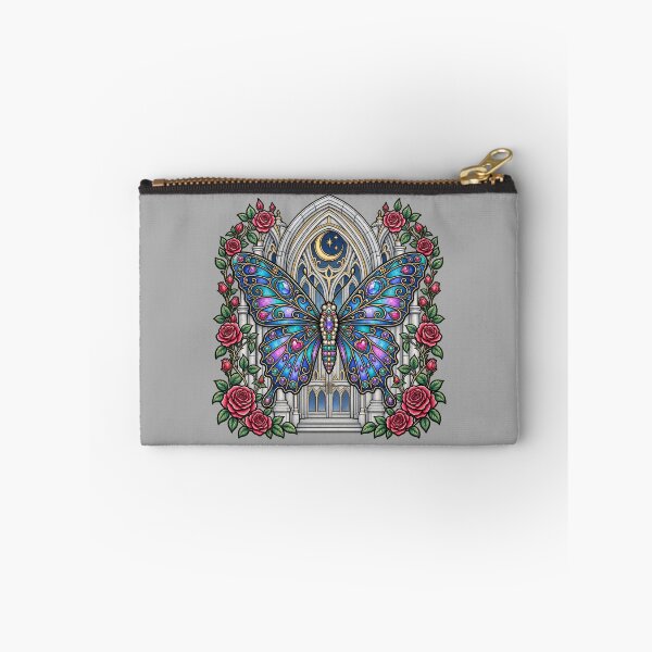 Item preview, Gothic Butterfly for Dark Floral Lovers designed and sold by POD DYNASTY | Original Print On Demand T-Shirt Graphics.