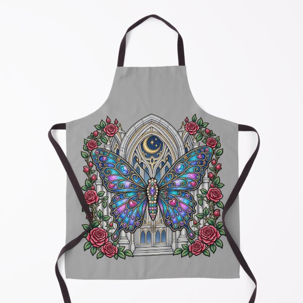 Item preview, Gothic Butterfly for Dark Floral Lovers designed and sold by POD DYNASTY | Original Print On Demand T-Shirt Graphics.