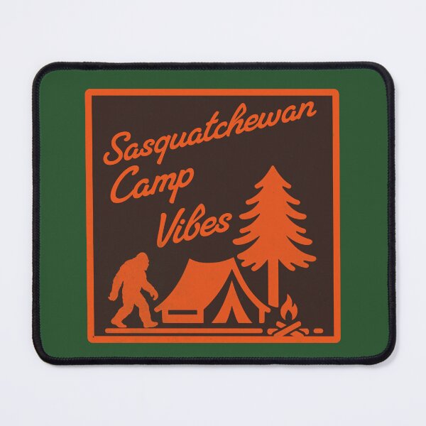 Item preview, Sasquatchewan camping in Saskatchewan, Canada designed and sold by BritishDelights.