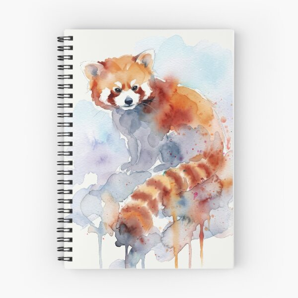 Item preview, Adorable Red Panda Watercolor designed and sold by caracatita75.