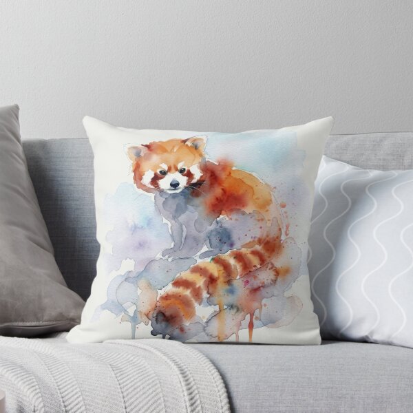Item preview, Adorable Red Panda Watercolor designed and sold by caracatita75.