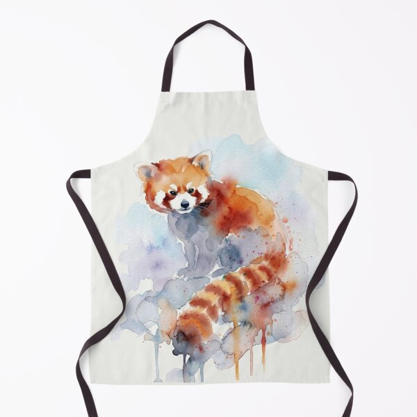 Item preview, Adorable Red Panda Watercolor designed and sold by caracatita75.