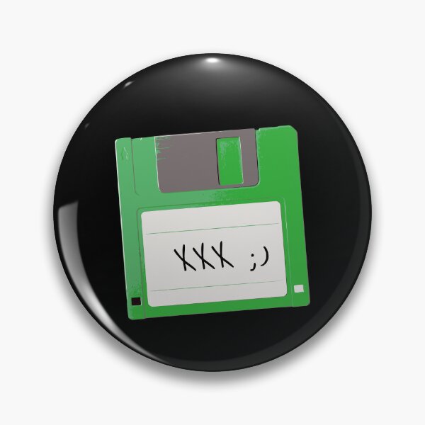 Item preview, XXX ;) Floppy disk – Retro computer nostalgia with humor designed and sold by FeverVoid.