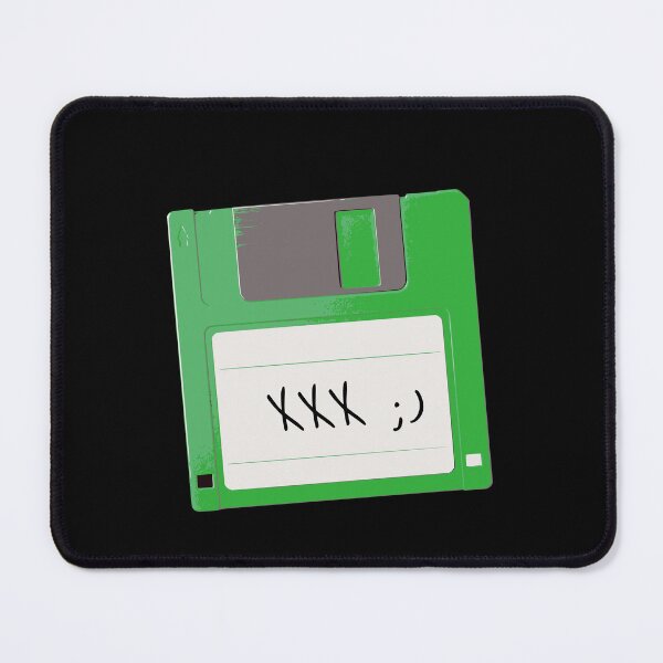 Item preview, XXX ;) Floppy disk – Retro computer nostalgia with humor designed and sold by FeverVoid.
