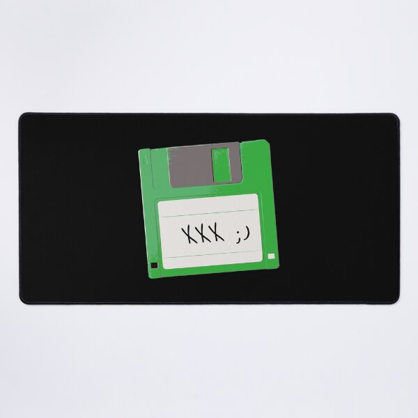 Item preview, XXX ;) Floppy disk – Retro computer nostalgia with humor designed and sold by FeverVoid.