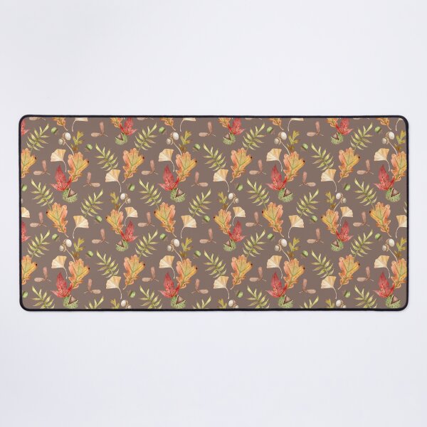 Item preview, Autumn Leaves & Acorns – Watercolor Fall Pattern designed and sold by White Rabbit Design .