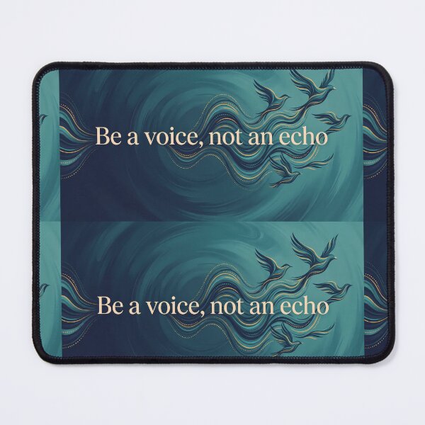 Item preview, Fly Birds Green Blue Space Art designed and sold by ART ATTACK ZONE.