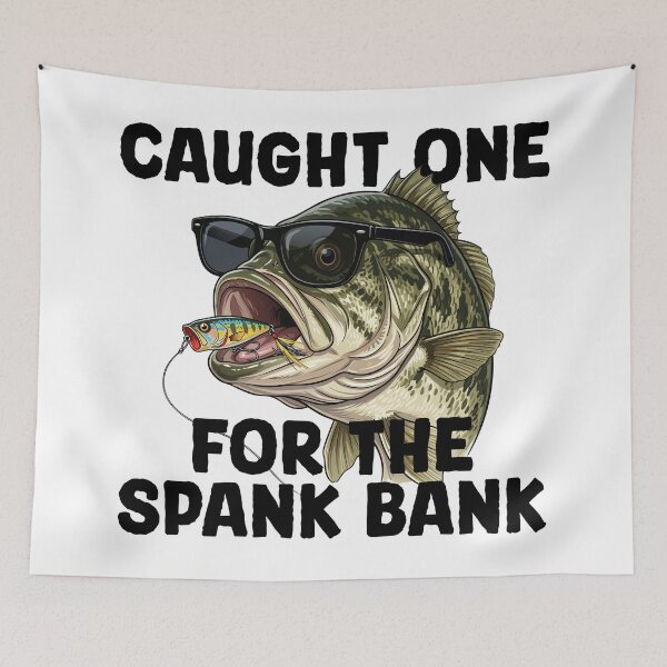 Item preview, Caught This For The Spank Bank (with Black Lettering) designed and sold by VelvetRoom.