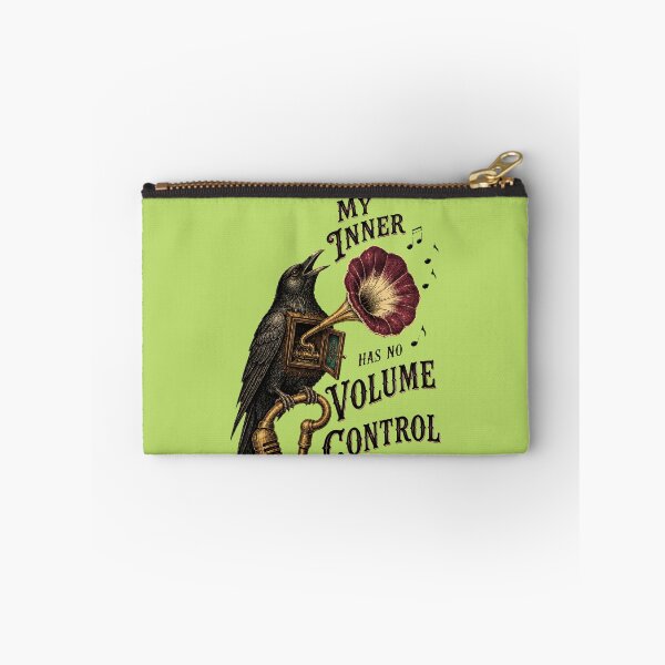 Item preview, My Inner Voice Has No Volume Control Vintage Raven Crow designed and sold by SVox.