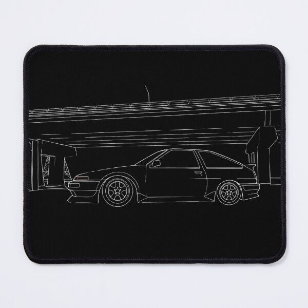 Item preview, JDM Car Line Art T-Shirt Silhouette Japanese Street Culture Tee. designed and sold by RedlineCircuit.
