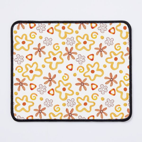 Item preview, Orange Watercolor Floral Pattern designed and sold by White Rabbit Design .
