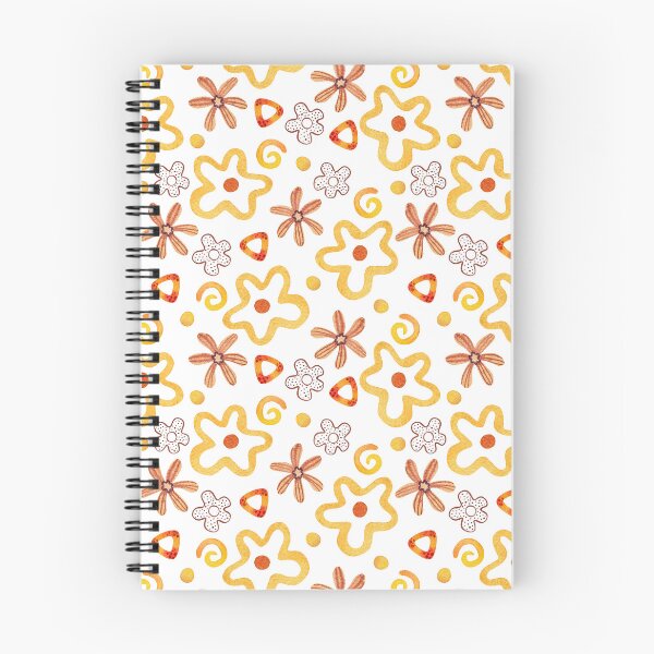 Item preview, Orange Watercolor Floral Pattern designed and sold by White Rabbit Design .