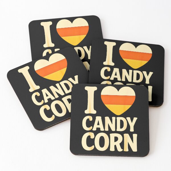 Item preview, I Love Candy Corn Funny Halloween Fall Season Vintage designed and sold by NinigFox.