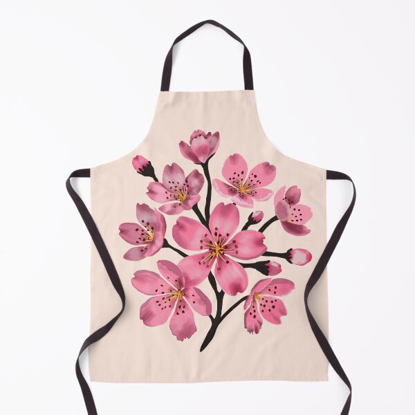 Item preview, Botanical Cherry Blossom Watercolor Painting designed and sold by altastudio.