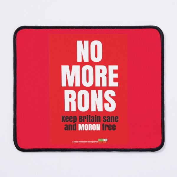 Item preview, 'More Rons' crazy typo art poster - Robert Hills designed and sold by Robert Hills.