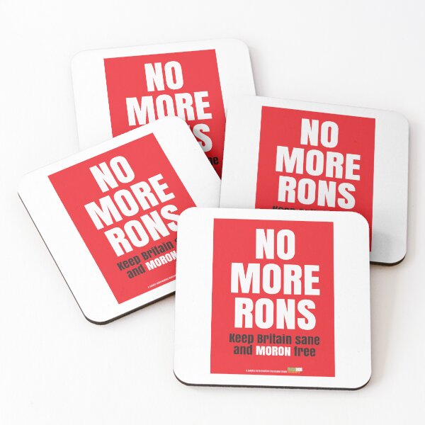 Item preview, 'More Rons' crazy typo art poster - Robert Hills designed and sold by Robert Hills.