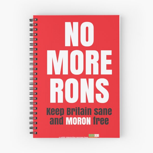 Item preview, 'More Rons' crazy typo art poster - Robert Hills designed and sold by Robert Hills.