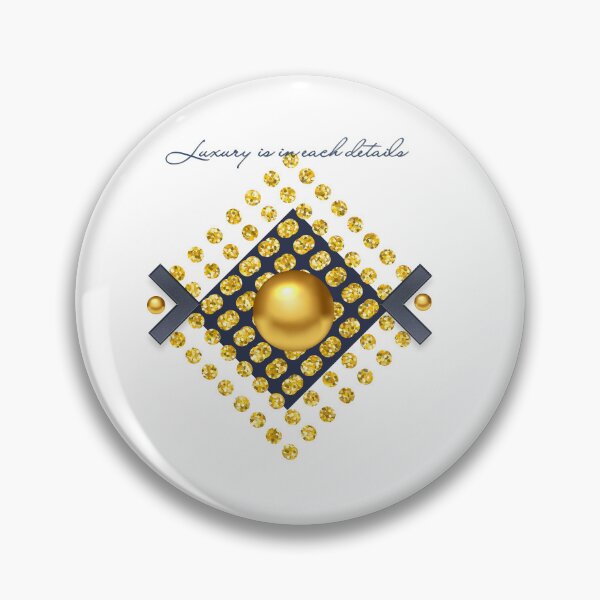 Item preview, Luxury is in Each Detail Golden Sparkles and Geometric Black Design designed and sold by MinimalAurashop.