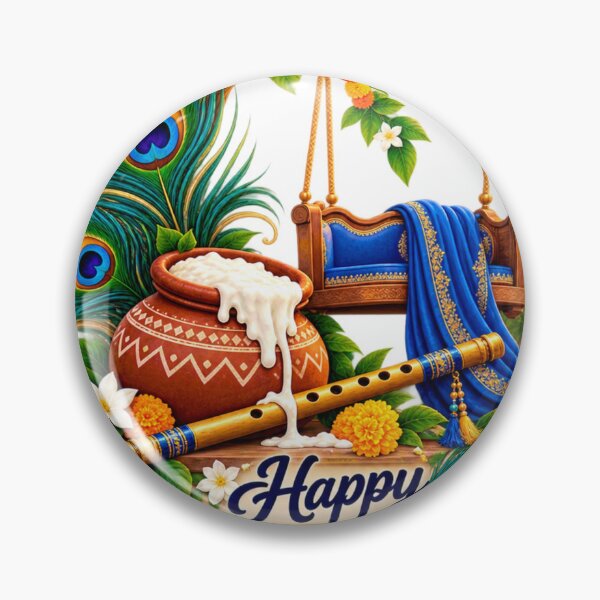 Item preview, Happy janmashtmi  designed and sold by urbanshop7.