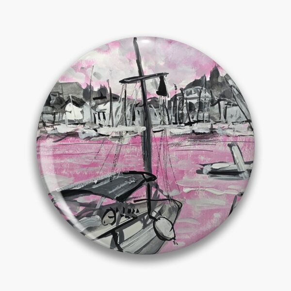 Item preview, Pink Harbor — Boats in a Rose-Colored World designed and sold by TatianaSorokina.