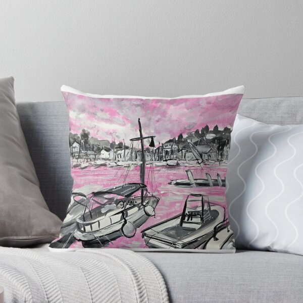 Item preview, Pink Harbor — Boats in a Rose-Colored World designed and sold by TatianaSorokina.