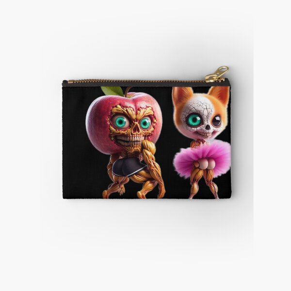 Item preview, Buff Apple Monster and Chihuahua Skeleton Ballet designed and sold by LujziWorld.