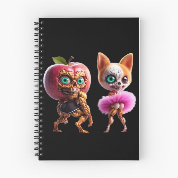 Item preview, Buff Apple Monster and Chihuahua Skeleton Ballet designed and sold by LujziWorld.