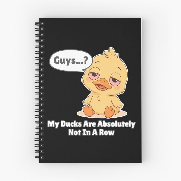 Item preview, My Ducks Are Absolutely Not In A Row designed and sold by tellia-kallisto.