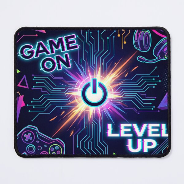 Item preview, game on level up video gamer fans designed and sold by BabbleQueen.