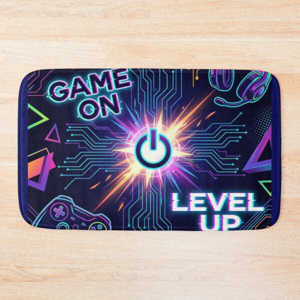 Item preview, game on level up video gamer fans designed and sold by BabbleQueen.