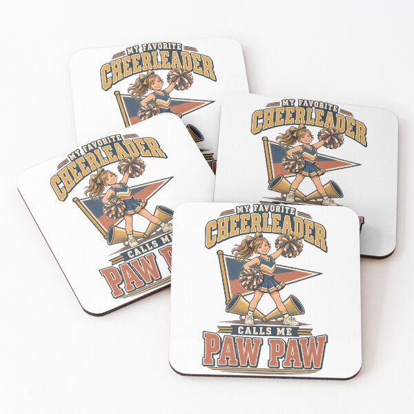 Item preview, My Favorite Cheerleader Calls Me Paw-Paw Grandpa Big Fan T-Shirt, Cheer Grandpa Gift, Proud Cheerleading Grandfather Graphic Tee designed and sold by OUICHA.