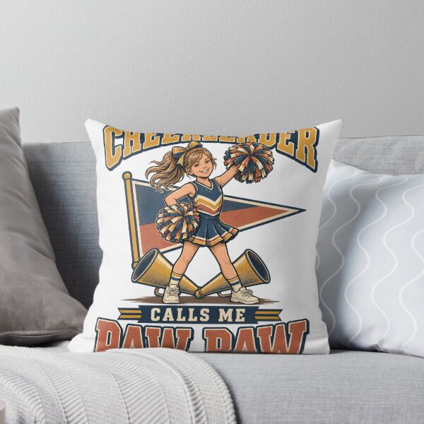 Item preview, My Favorite Cheerleader Calls Me Paw-Paw Grandpa Big Fan T-Shirt, Cheer Grandpa Gift, Proud Cheerleading Grandfather Graphic Tee designed and sold by OUICHA.