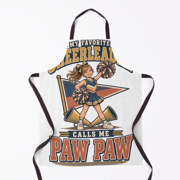 Item preview, My Favorite Cheerleader Calls Me Paw-Paw Grandpa Big Fan T-Shirt, Cheer Grandpa Gift, Proud Cheerleading Grandfather Graphic Tee designed and sold by OUICHA.