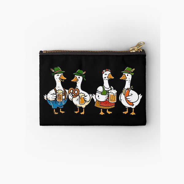 Item preview, Oktoberfest Cute Duck Squad German Beer Festival Lederhosen  designed and sold by NinigFox.