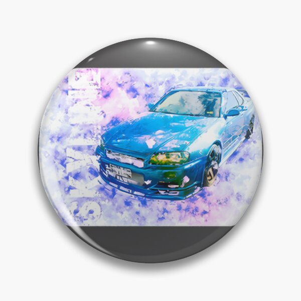 Item preview, Nissan Skyline Watercolour Jdm Sports Car Art Print ⭐⭐⭐⭐⭐ designed and sold by ziyat123.