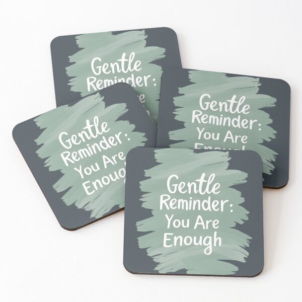 Item preview, Self-Care & Mental Wellness - You Are Enough designed and sold by DoceVaga.