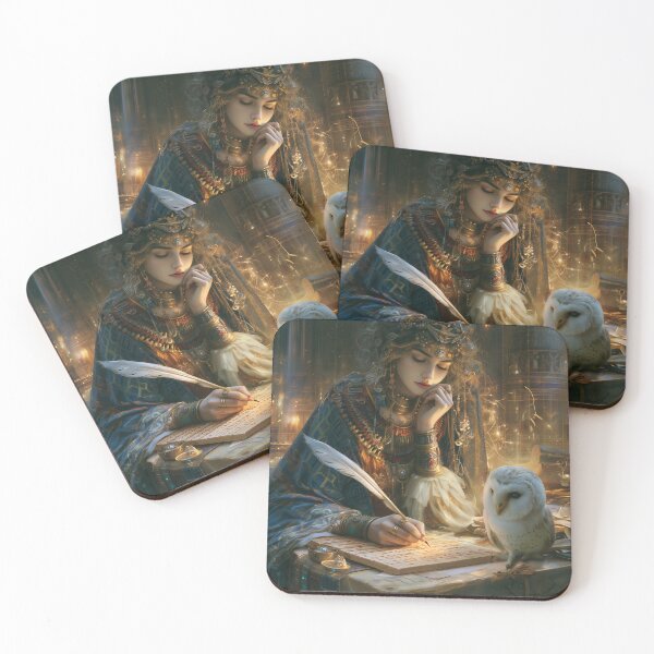 Item preview, The Scribe Who Listened to the Night designed and sold by oanaunciuleanu.