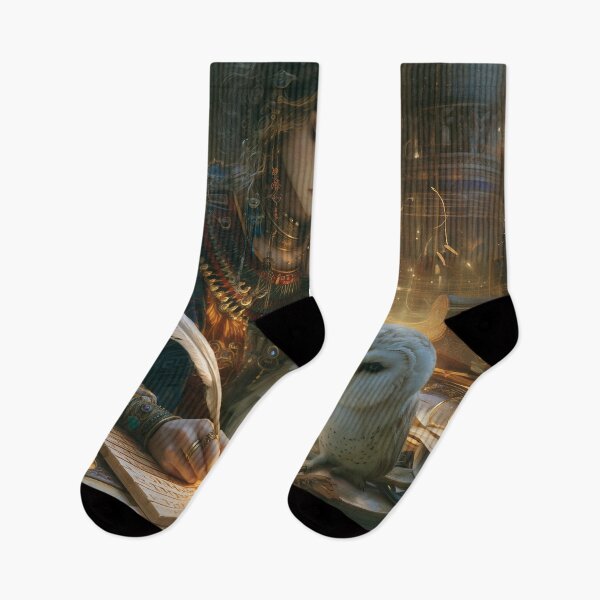 Item preview, The Scribe Who Listened to the Night designed and sold by oanaunciuleanu.