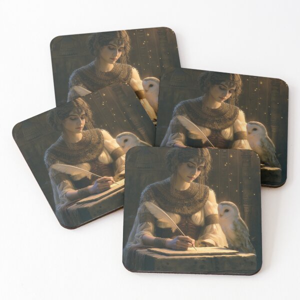 Item preview, The Scribe Who Listened to the Night designed and sold by oanaunciuleanu.