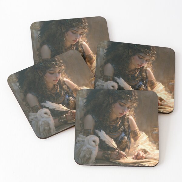 Item preview, The Scribe Who Listened to the Night designed and sold by oanaunciuleanu.
