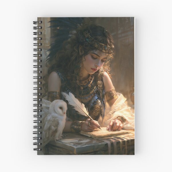 Item preview, The Scribe Who Listened to the Night designed and sold by oanaunciuleanu.