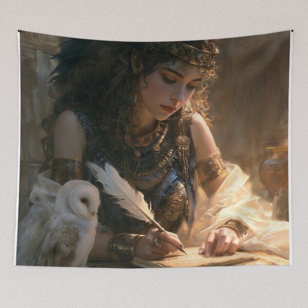 Item preview, The Scribe Who Listened to the Night designed and sold by oanaunciuleanu.