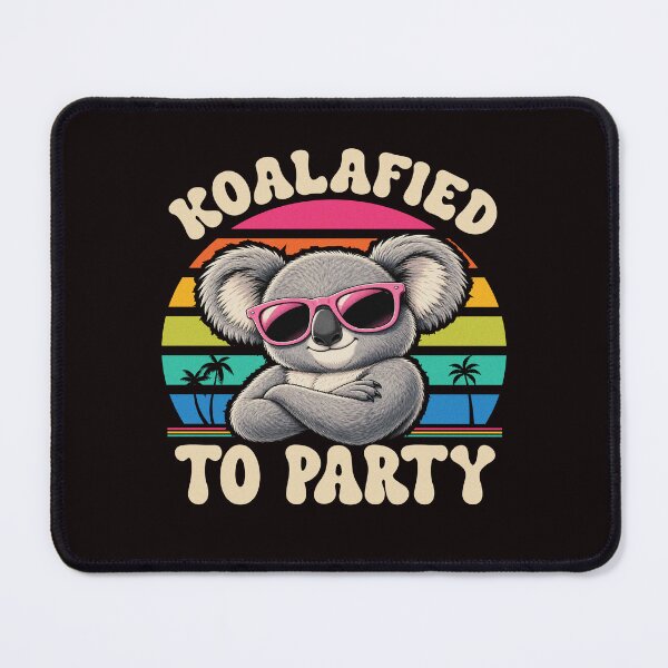 Item preview, Koalafied To Party Retro Sunset Koala Sunglasses Vintage Summer designed and sold by Trendvia .